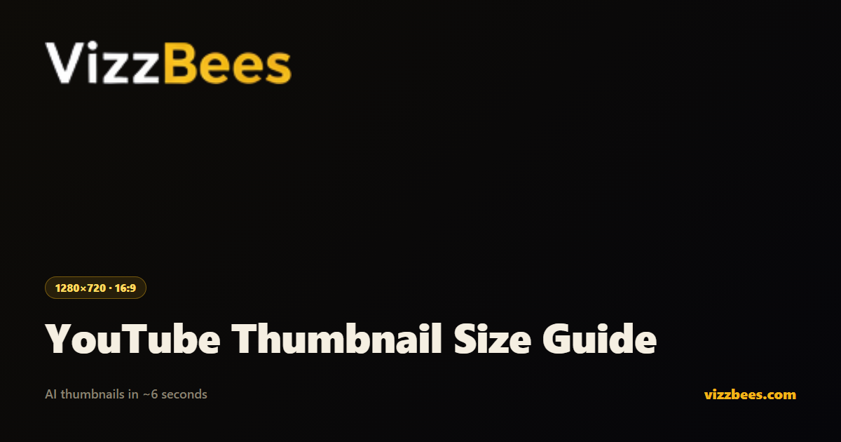 YouTube Thumbnail Size Guide (2026): Dimensions